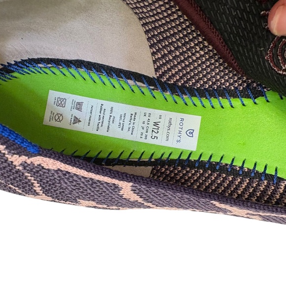 Rothy’s the point limited edition multi metallic shoes 12.5 - Picture 5 of 9